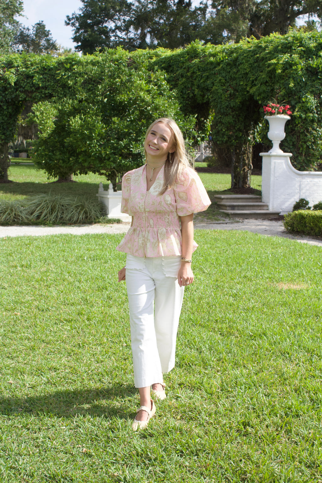 Blush Bloom Top
