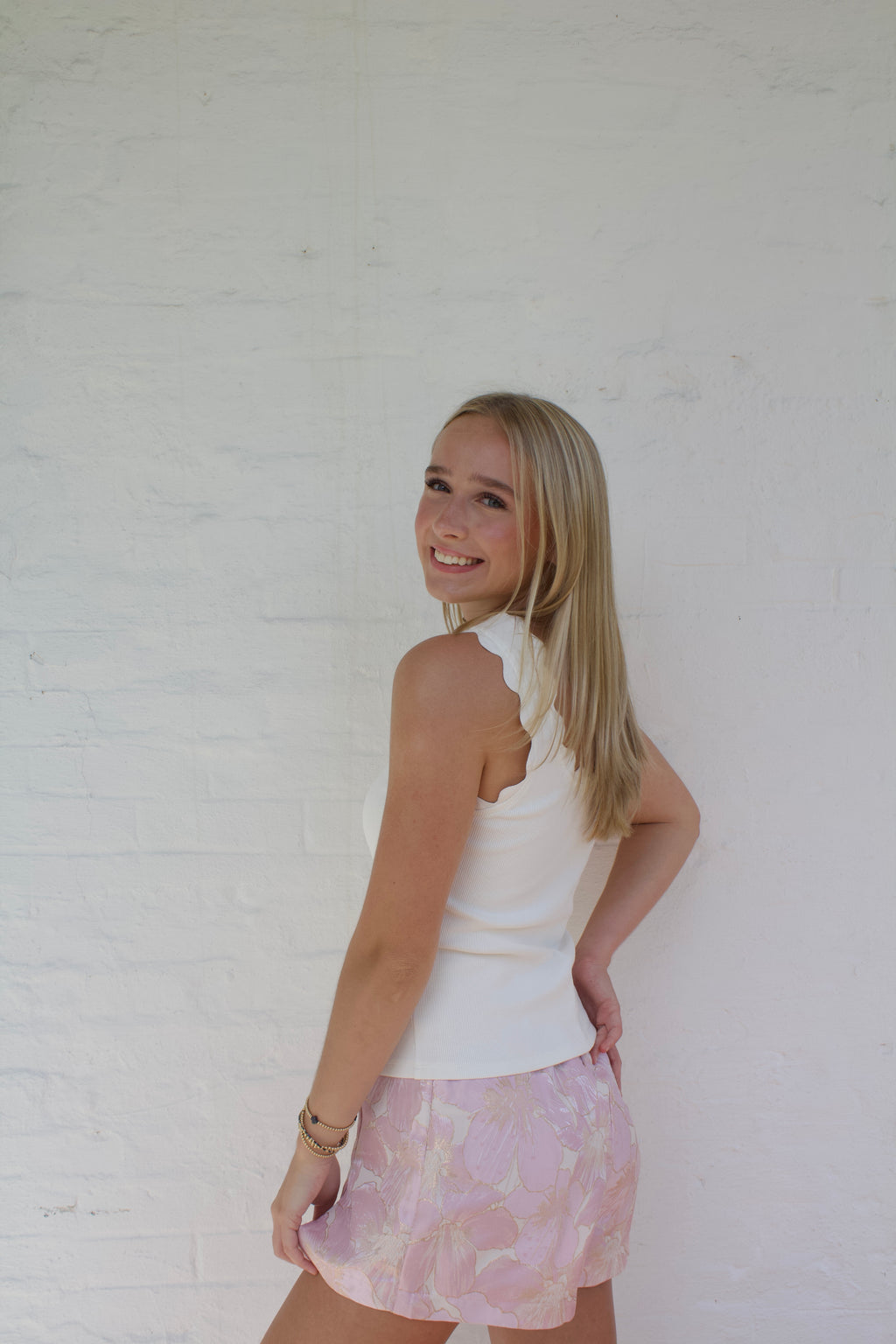 Petal and Pearls Skort