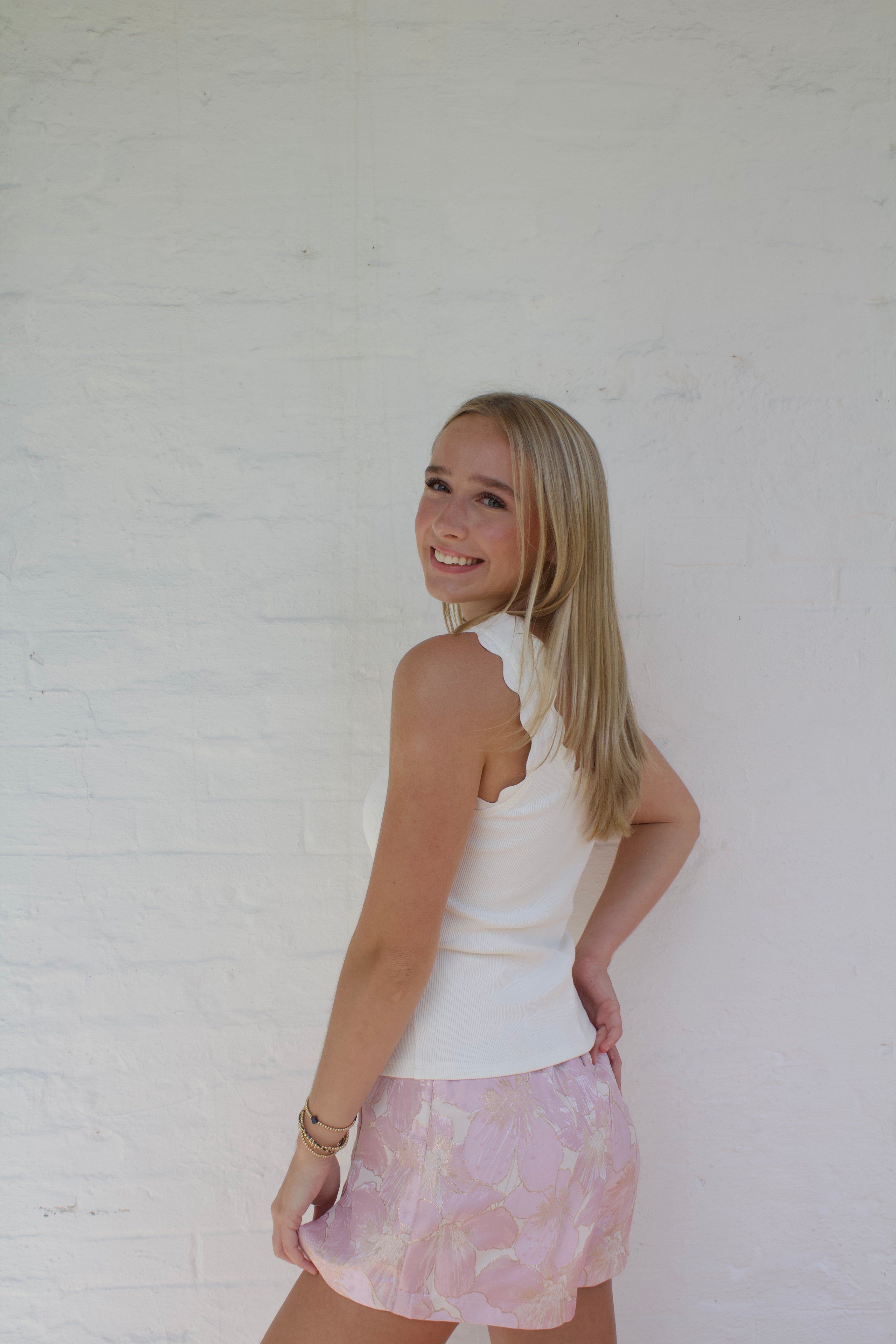Petal and Pearls Skort