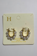 Windsor Pearl Hoops