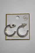 Everyday Silver Hoops