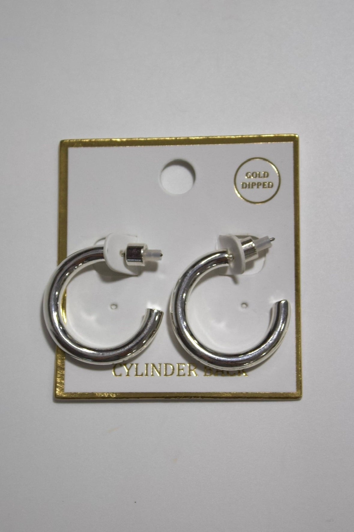 Everyday Silver Hoops