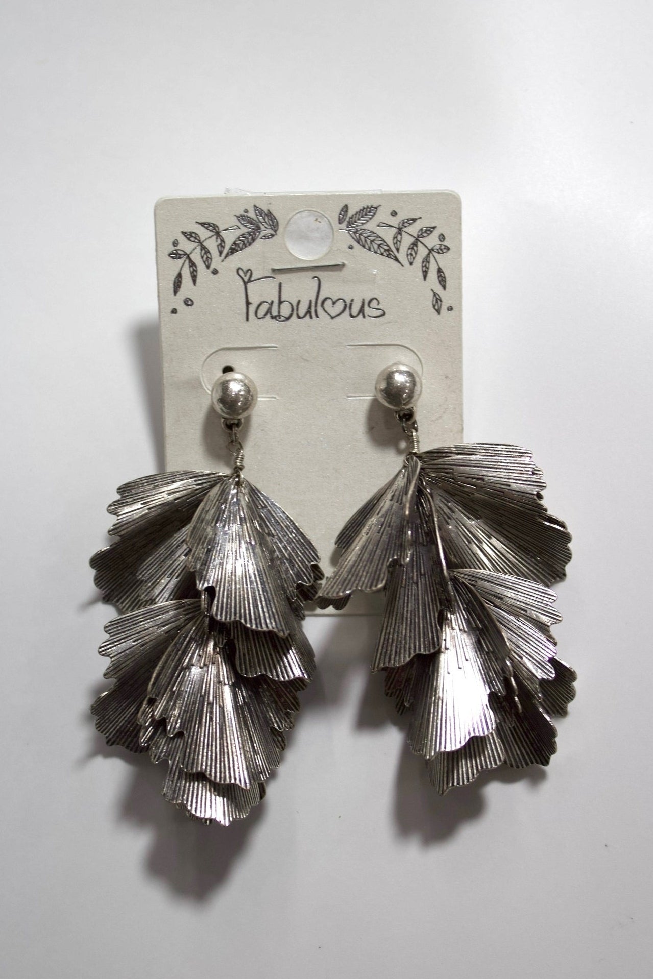 Silver Leaf Dangles